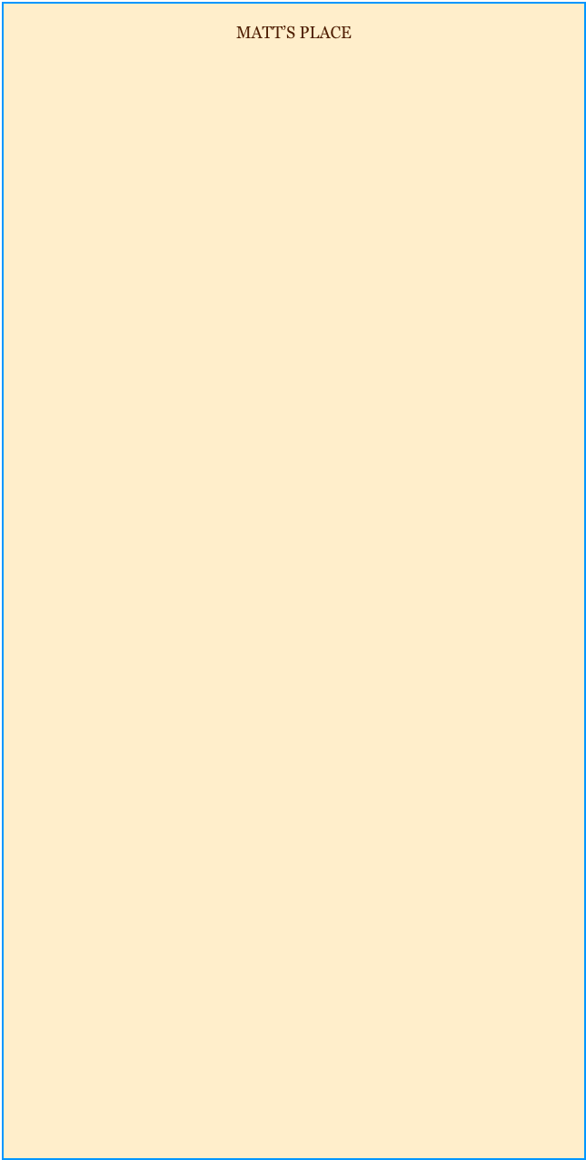 MATT’S PLACE